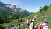Wanderung von Gstaad über den Col de Jable nach Etivaz